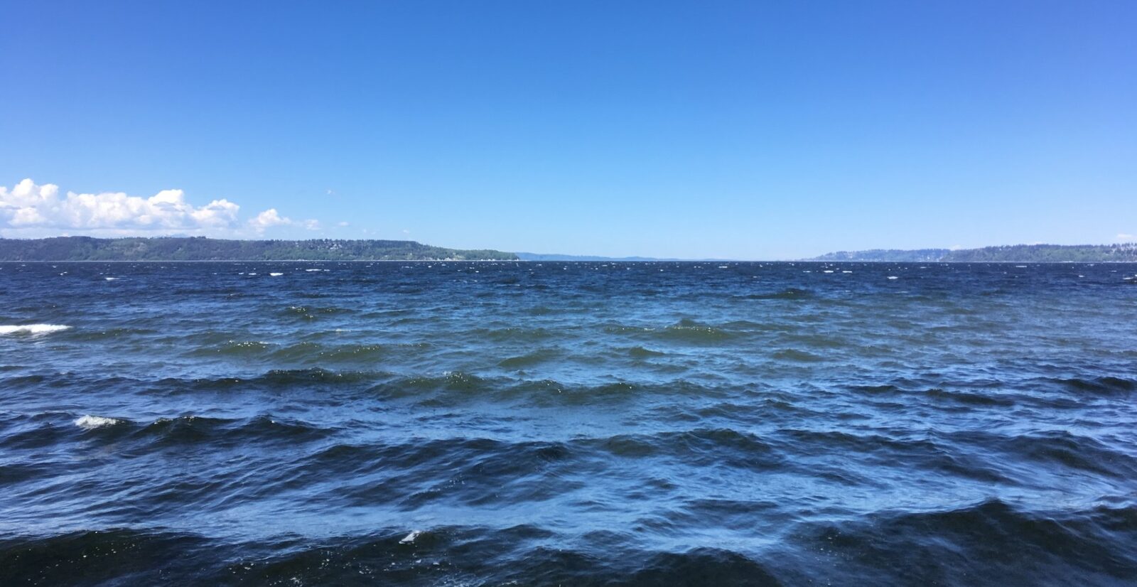 Open water view, representing boat, watercraft, and flood insurance coverage